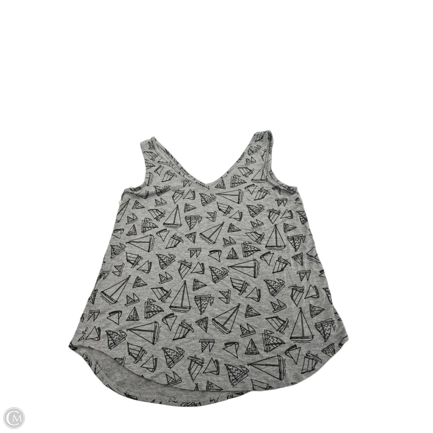 Tank Top By Cupio In Grey, Size: M