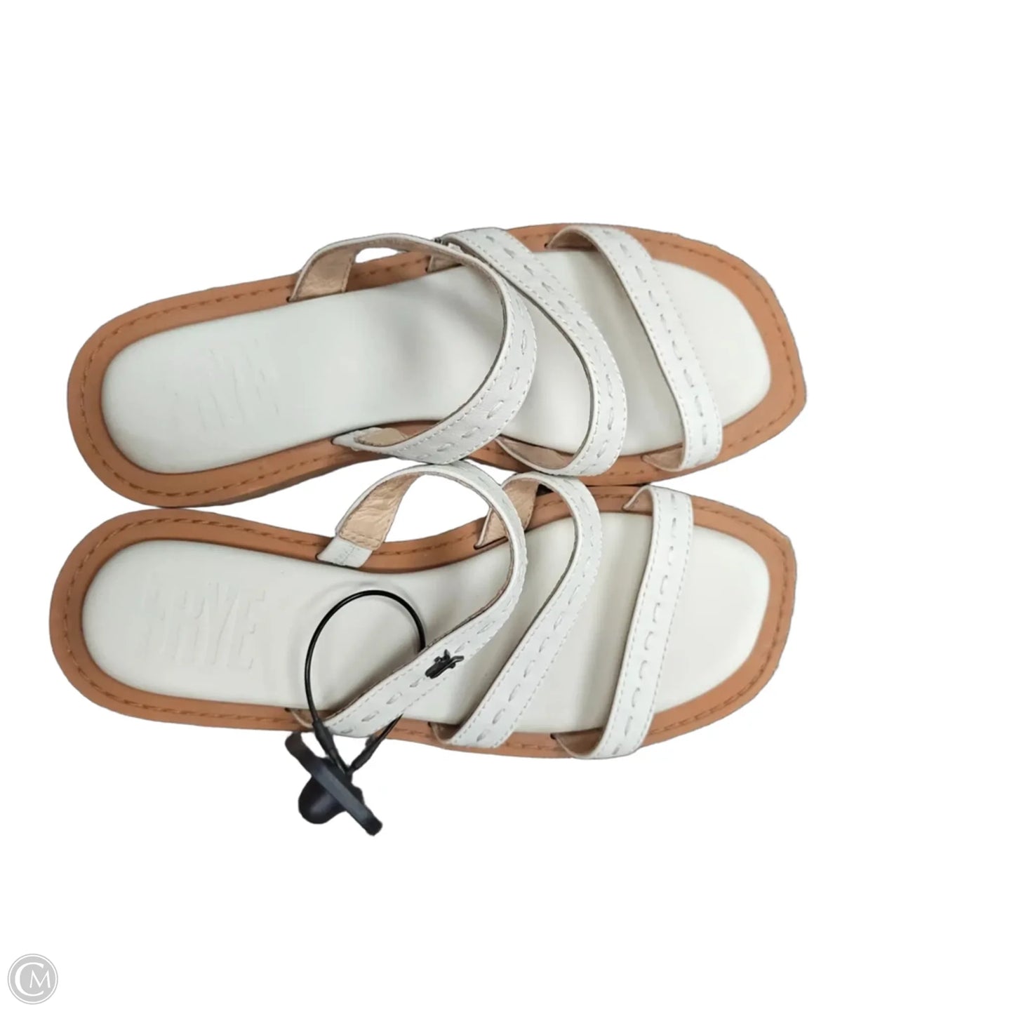 Sandals Designer By Frye In Cream, Size: 7