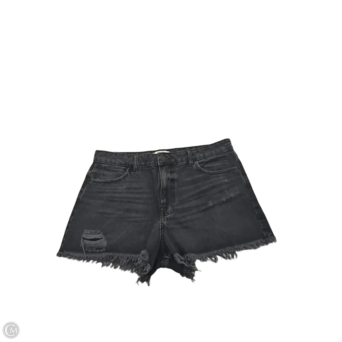 Shorts By Wrangler In Black Denim, Size: 10