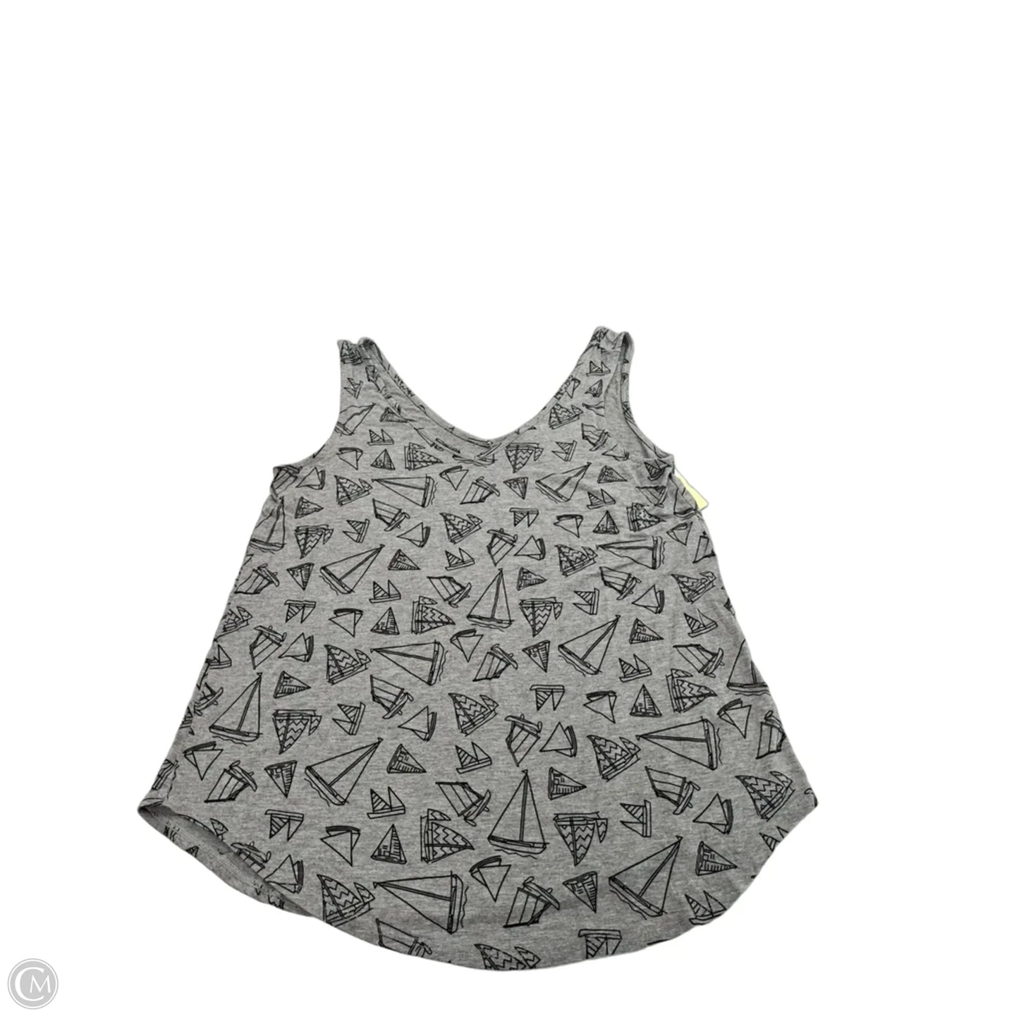 Tank Top By Cupio In Grey, Size: M