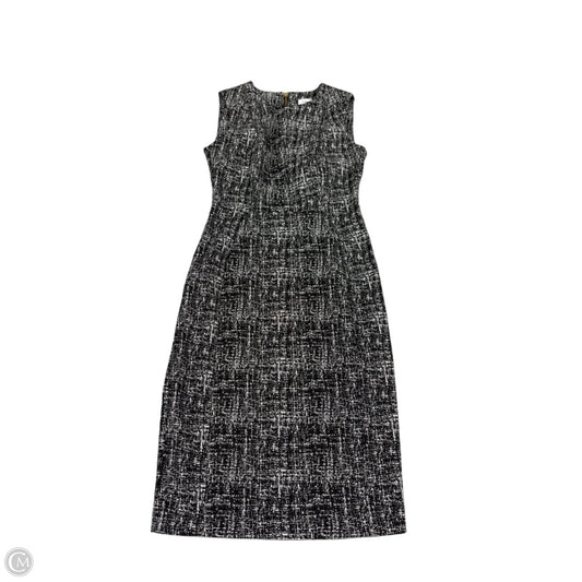 Dress Party Short By Calvin Klein In Black & White, Size: S