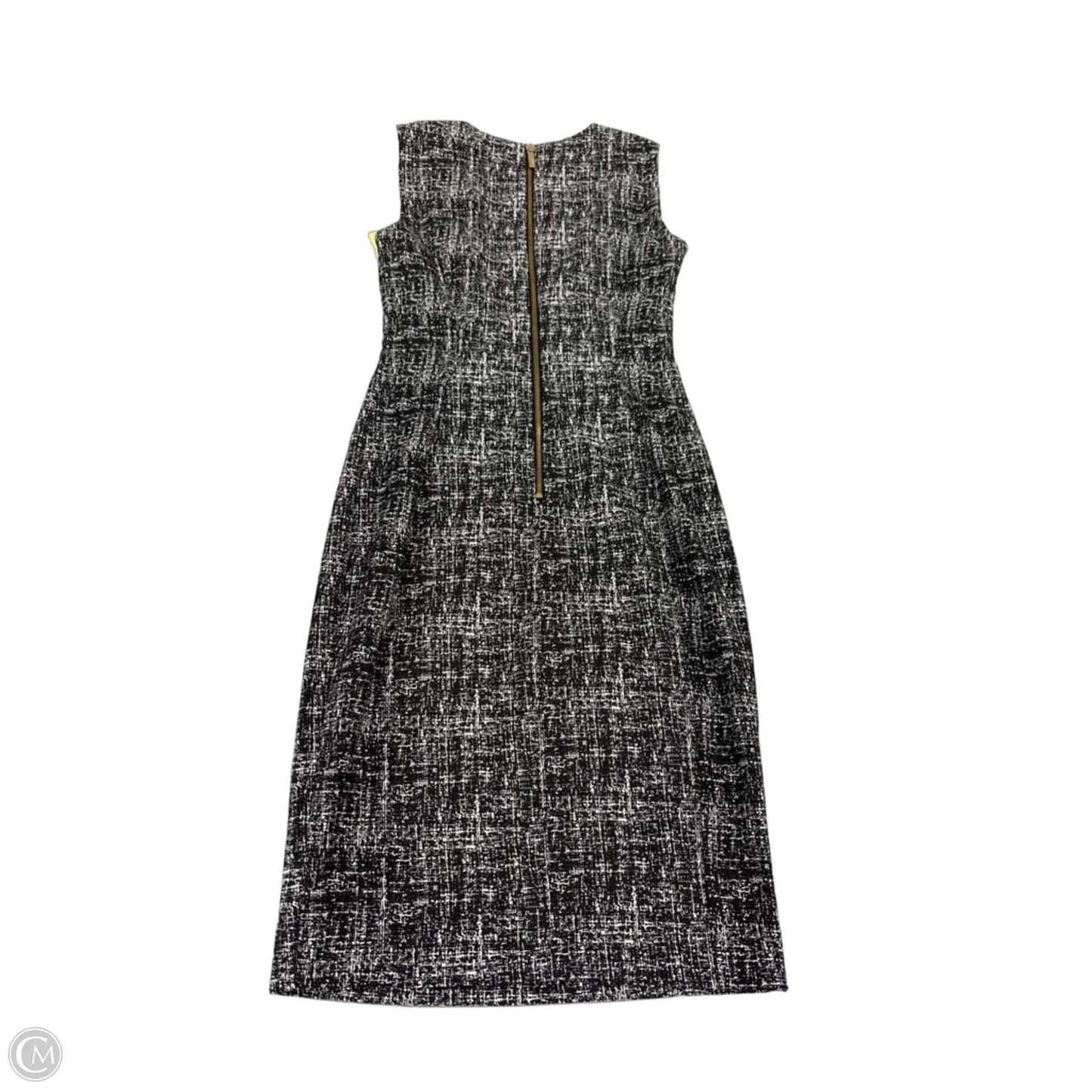 Dress Party Short By Calvin Klein In Black & White, Size: S