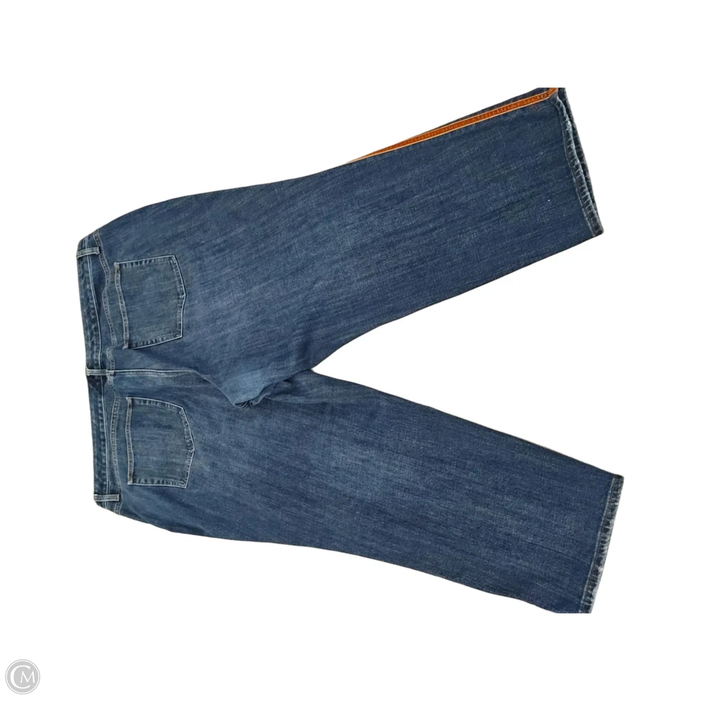 Jeans Straight By Talbots In Blue Denim, Size: 22w