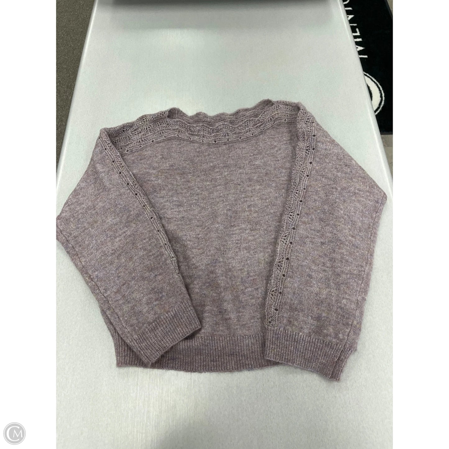 Top Long Sleeve By Wit & Wisdom In Purple, Size: L