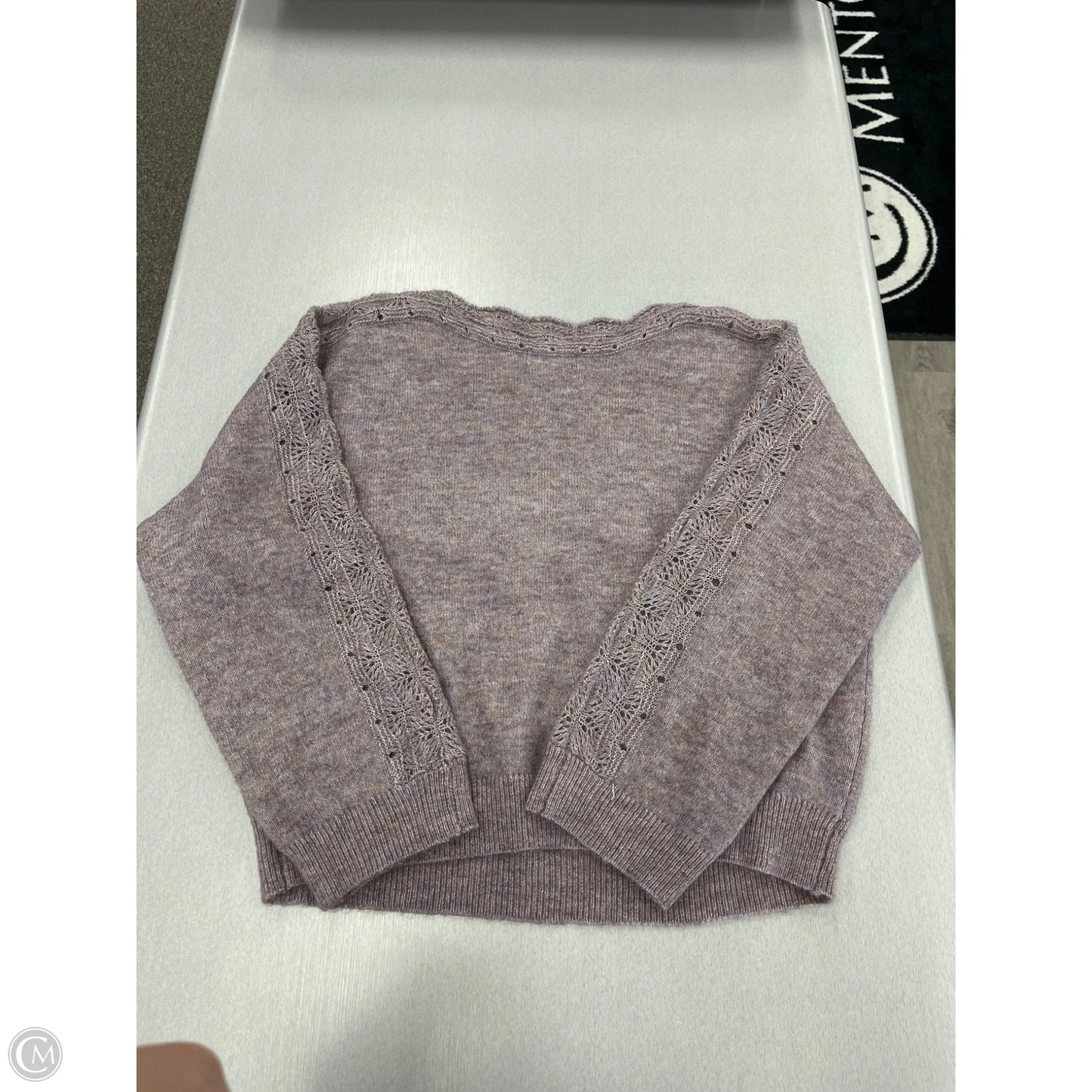 Top Long Sleeve By Wit & Wisdom In Purple, Size: L